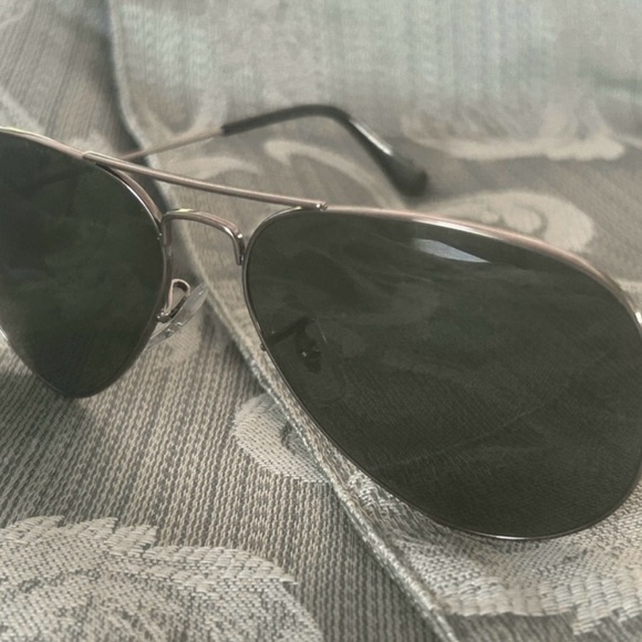 😎 BN Original packaging Ray Ban RB3025 Mental Aviator Unisex Sunglasses 🕶 - Picture 9 of 11
